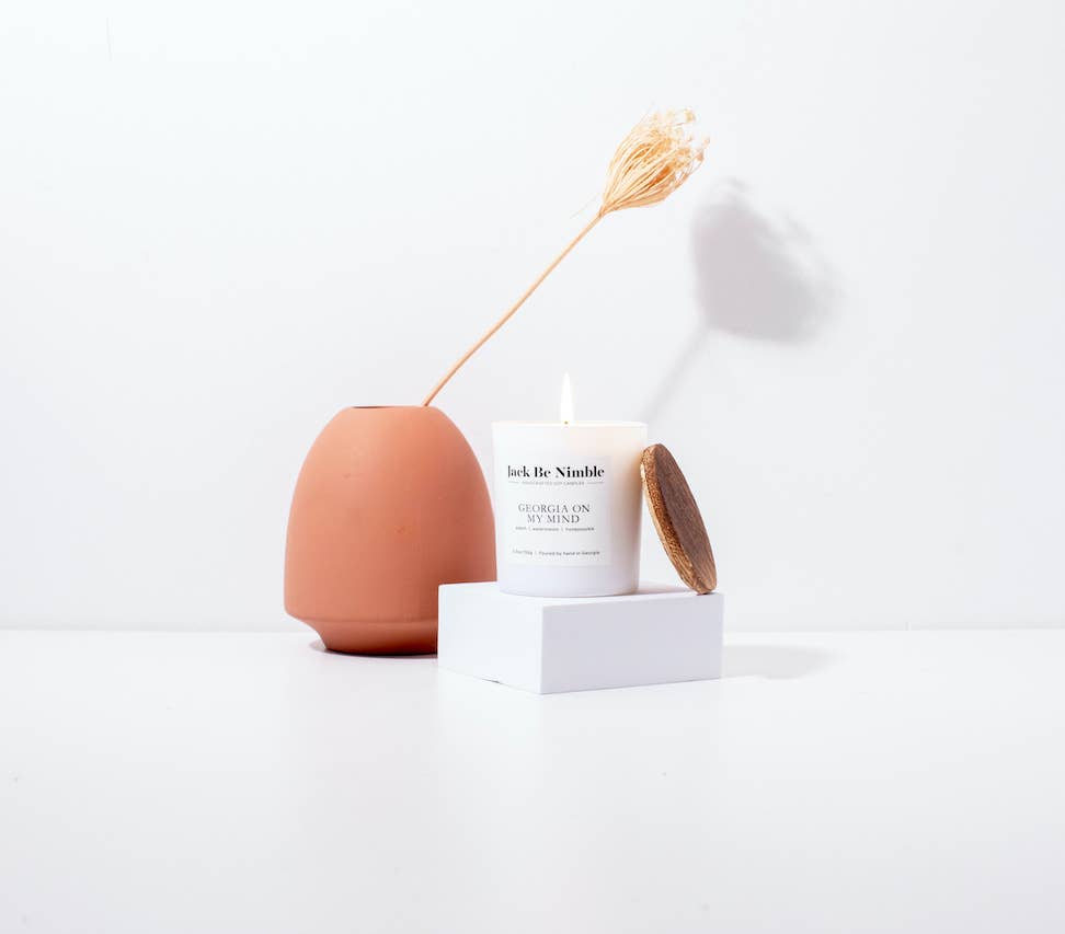5.5 oz Georgia On My Mind Scented Soy Candle - Lalka Beauty Co.