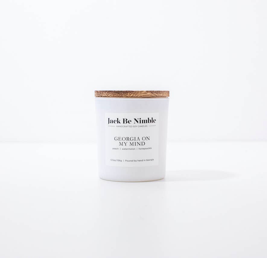 5.5 oz Georgia On My Mind Scented Soy Candle - Lalka Beauty Co.