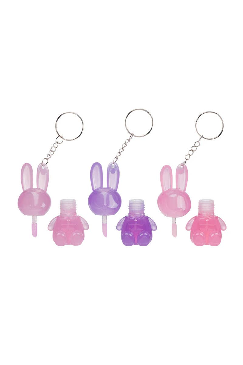 Beauty Treats Bunny Lip Oil Keychain