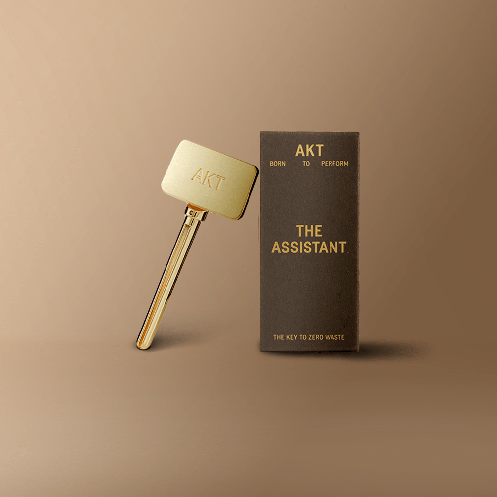 AKT Deodorant The Assistant - metal tube key tool - Lalka Beauty Co.