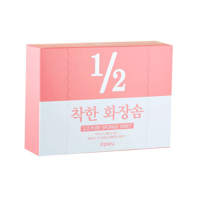 APIEU 1/2 Pure Sponge Sheet 120sheets - Lalka Beauty Co.