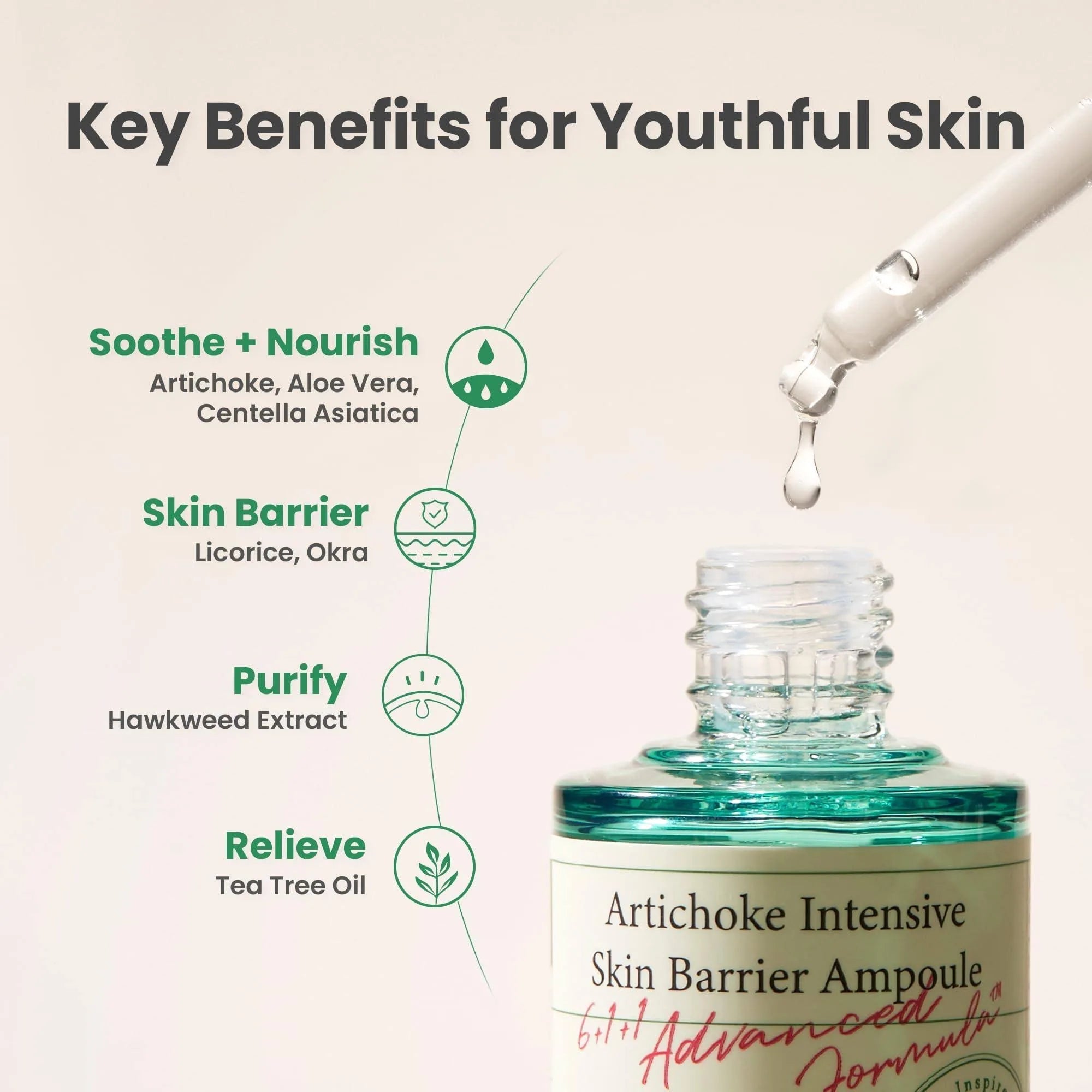 AXIS Y Artichoke Intensive Skin Barrier Ampoule - Lalka Beauty Co.