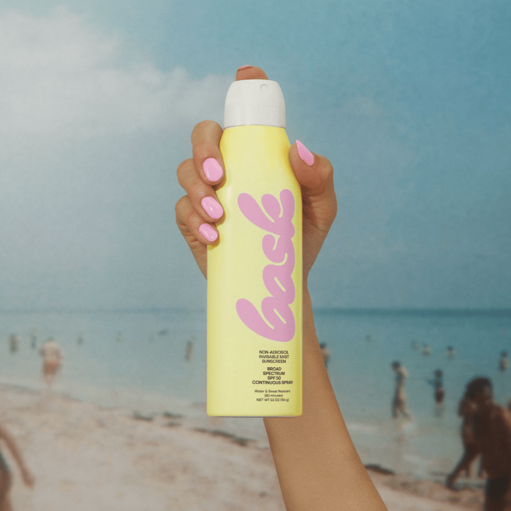 Bask SPF 50 Non - Aerosol Spray Sunscreen - Lalka Beauty Co.