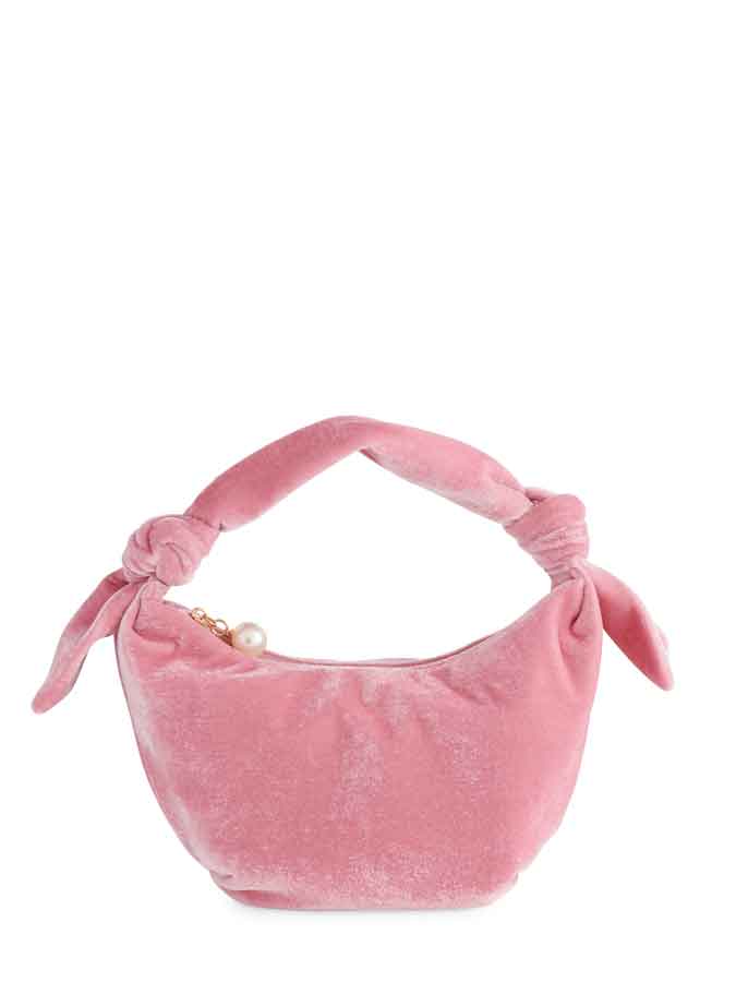 BECCA KNOTTED TOP HANDLE BAG - Lalka Beauty Co.