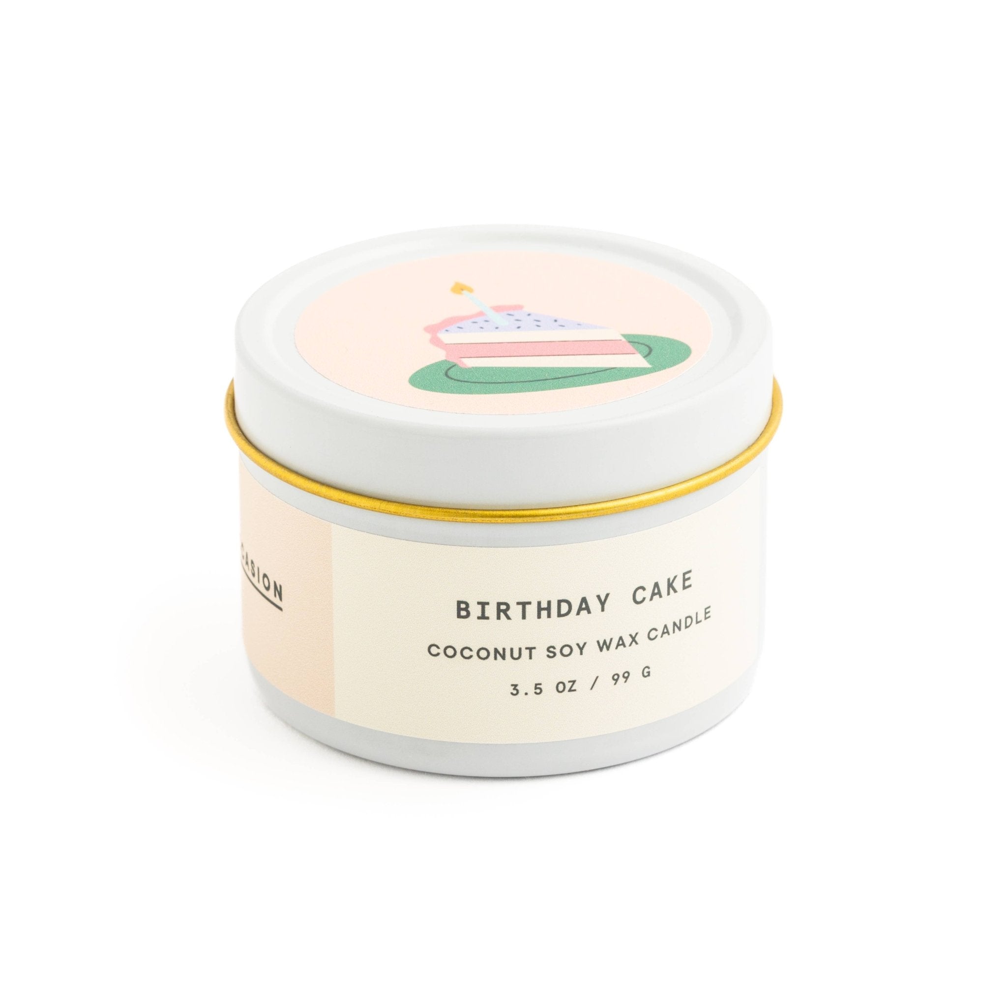 Birthday Cake Scented Candle and Matches Set - Lalka Beauty Co.