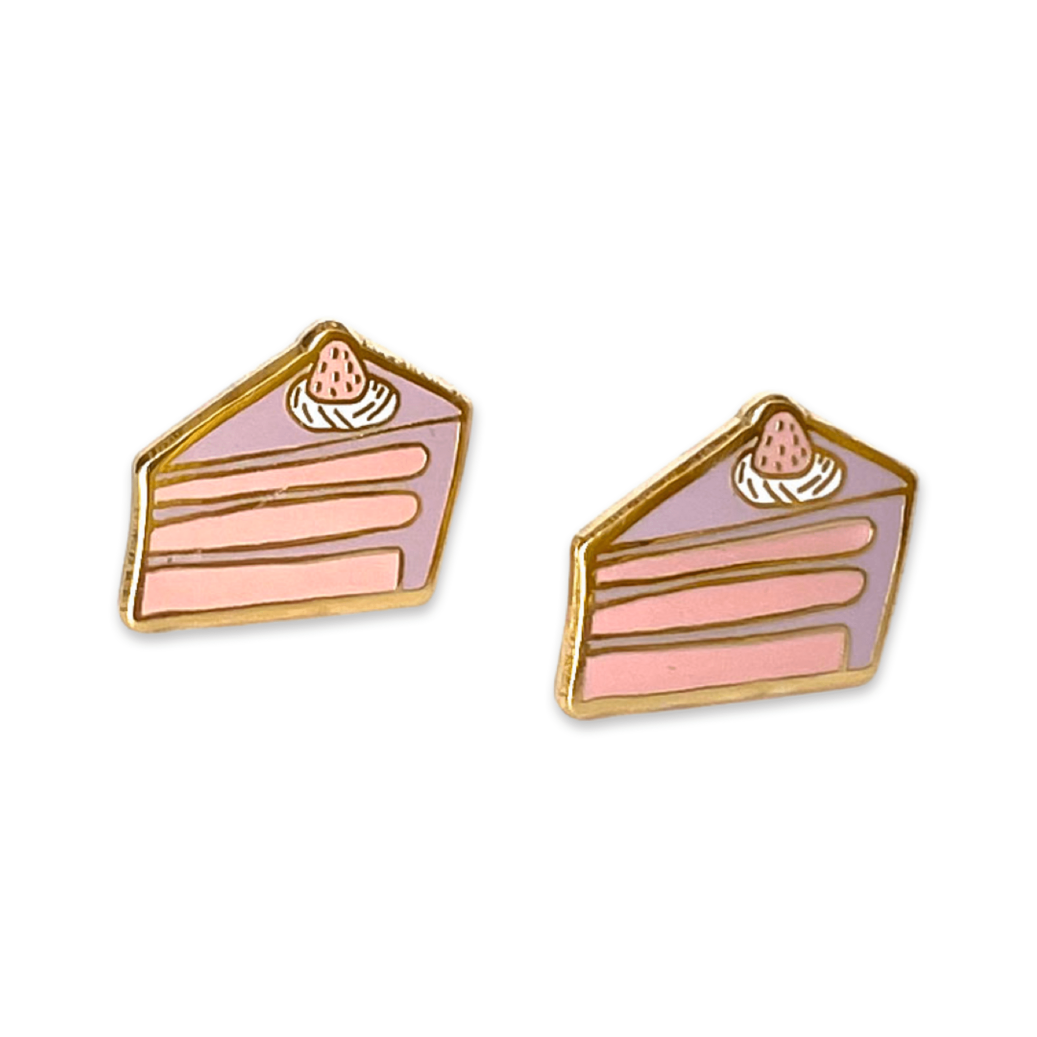 Cake Enamel Earrings - Lalka Beauty Co.