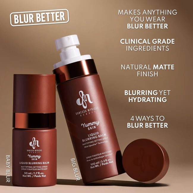 Danessa Myricks Liquid Blurring Balm mattifying setting spray 100 ml - Lalka Beauty Co.