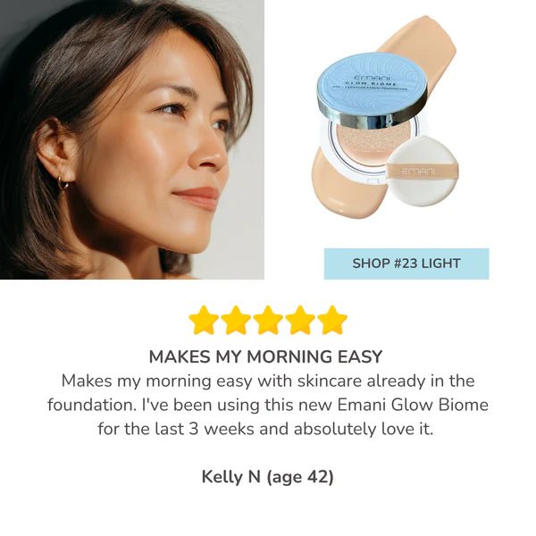 Emani Glow Biome Serum Foundation - Lalka Beauty Co.