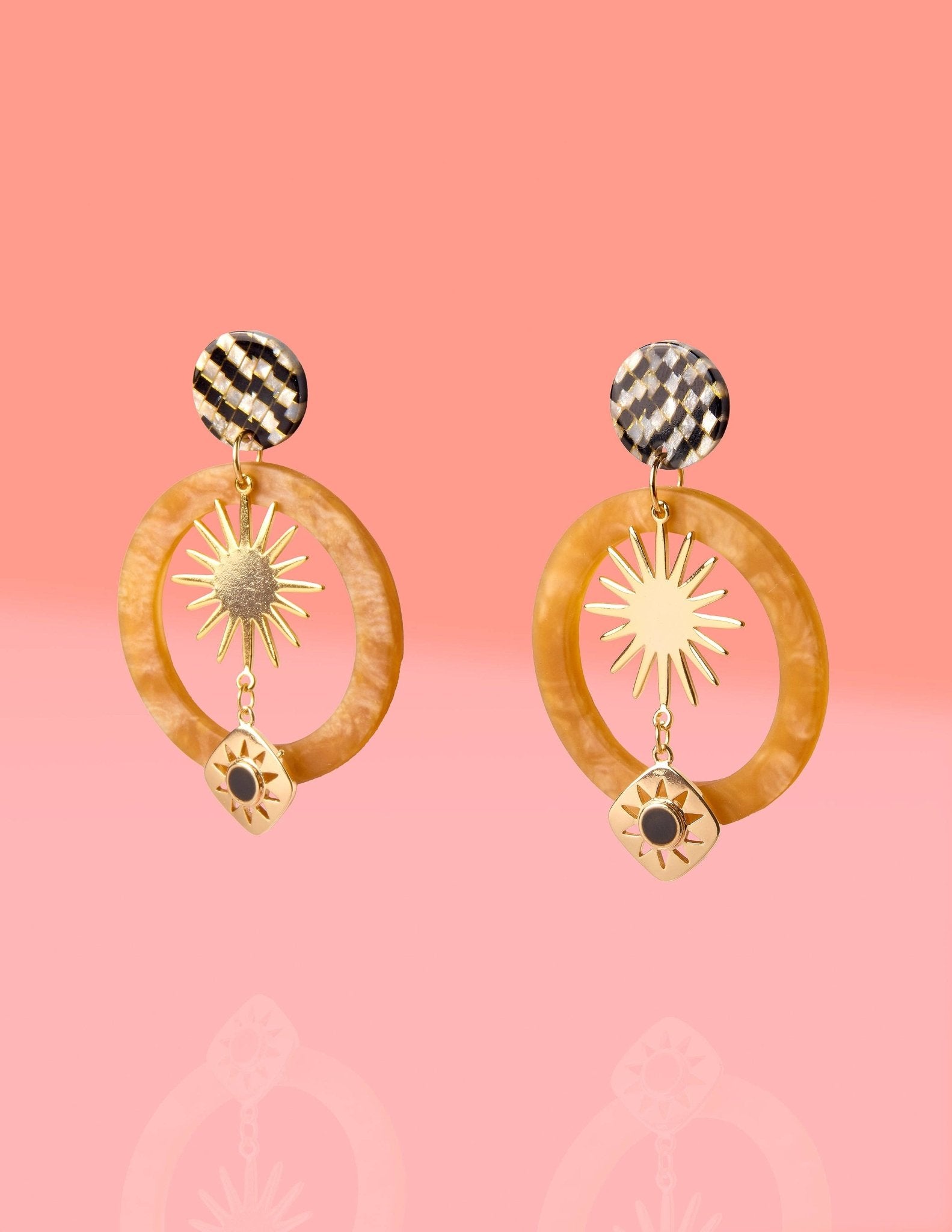 Fall Bohemian Tan Hoop - Lalka Beauty Co.