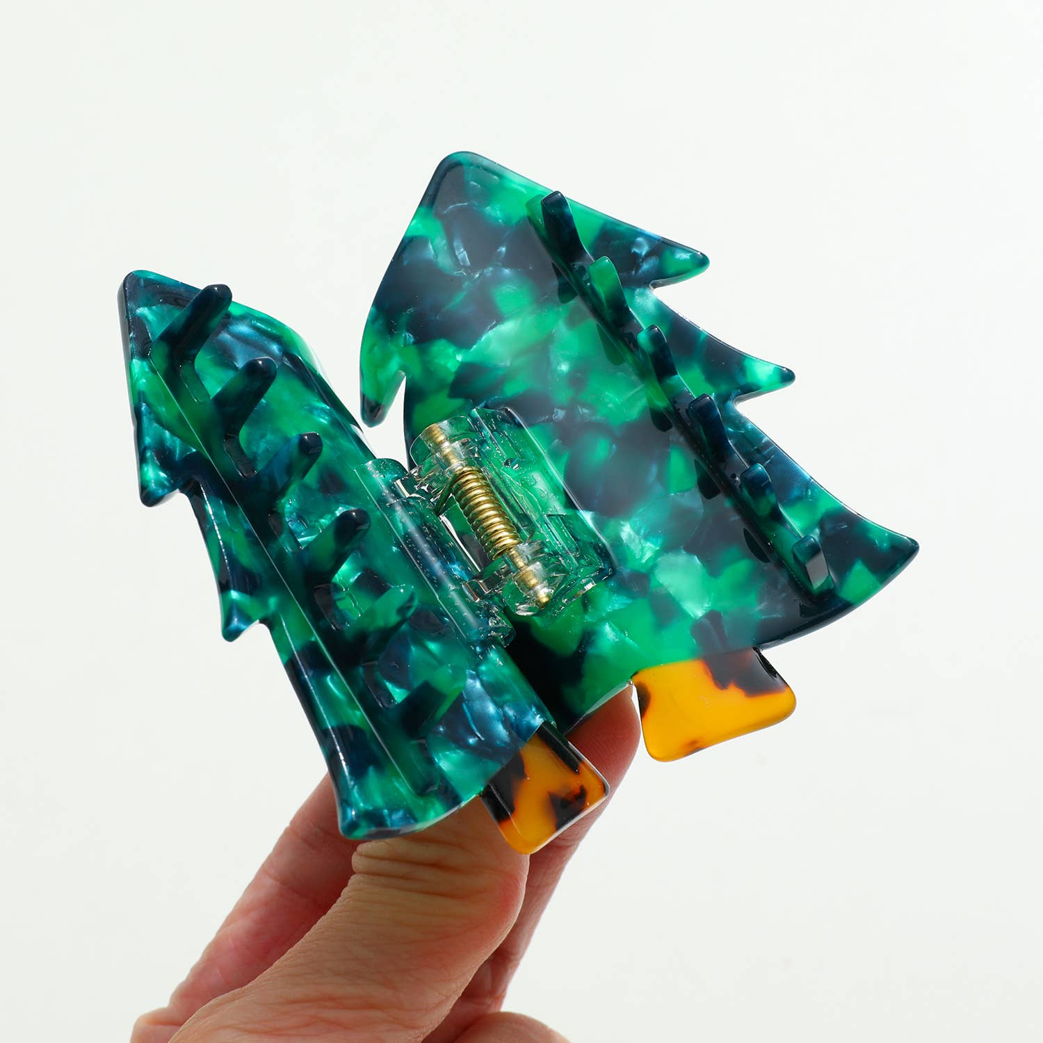 Festive Christmas Tree | Holiday Claw Clip - Lalka Beauty Co.
