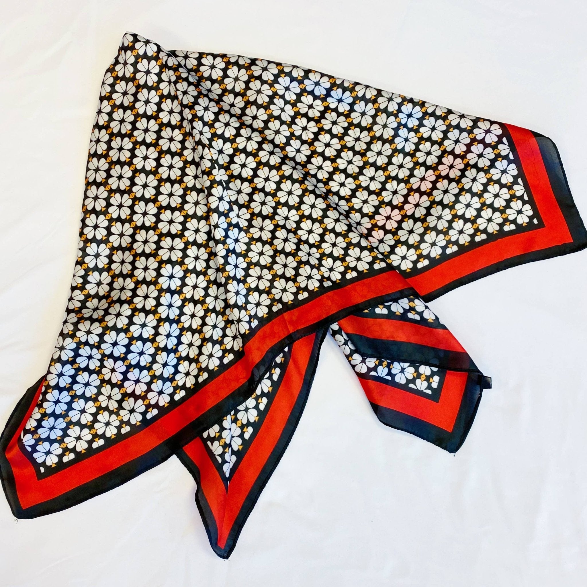 Four Petal Clover Scarf - Lalka Beauty Co.