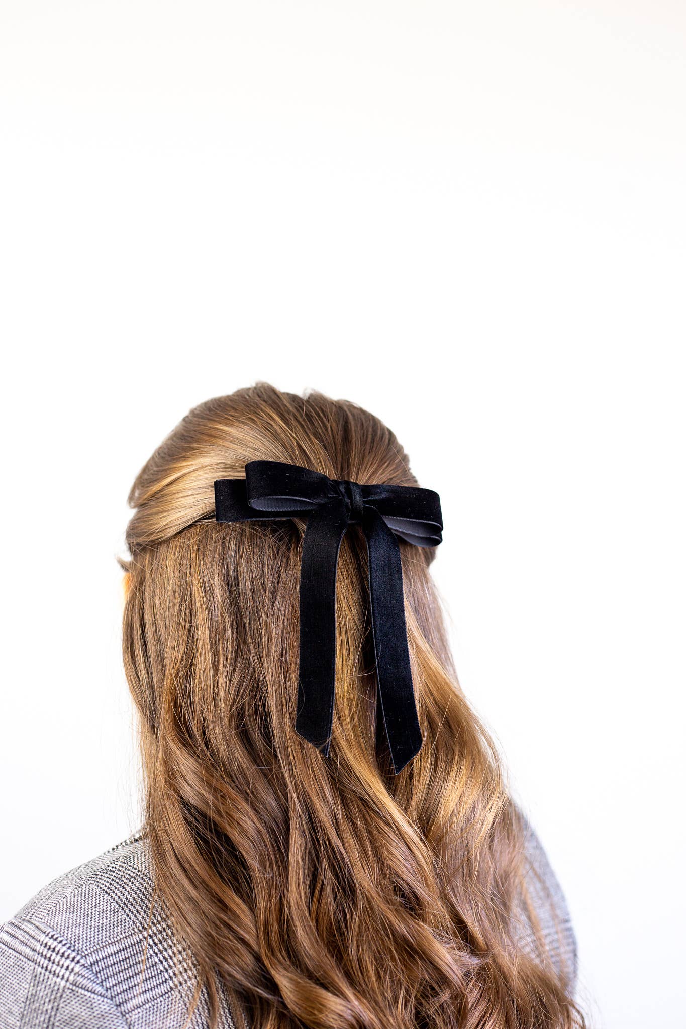 Grace & Grandeur Alice Short Bow Barrette - Lalka Beauty Co.