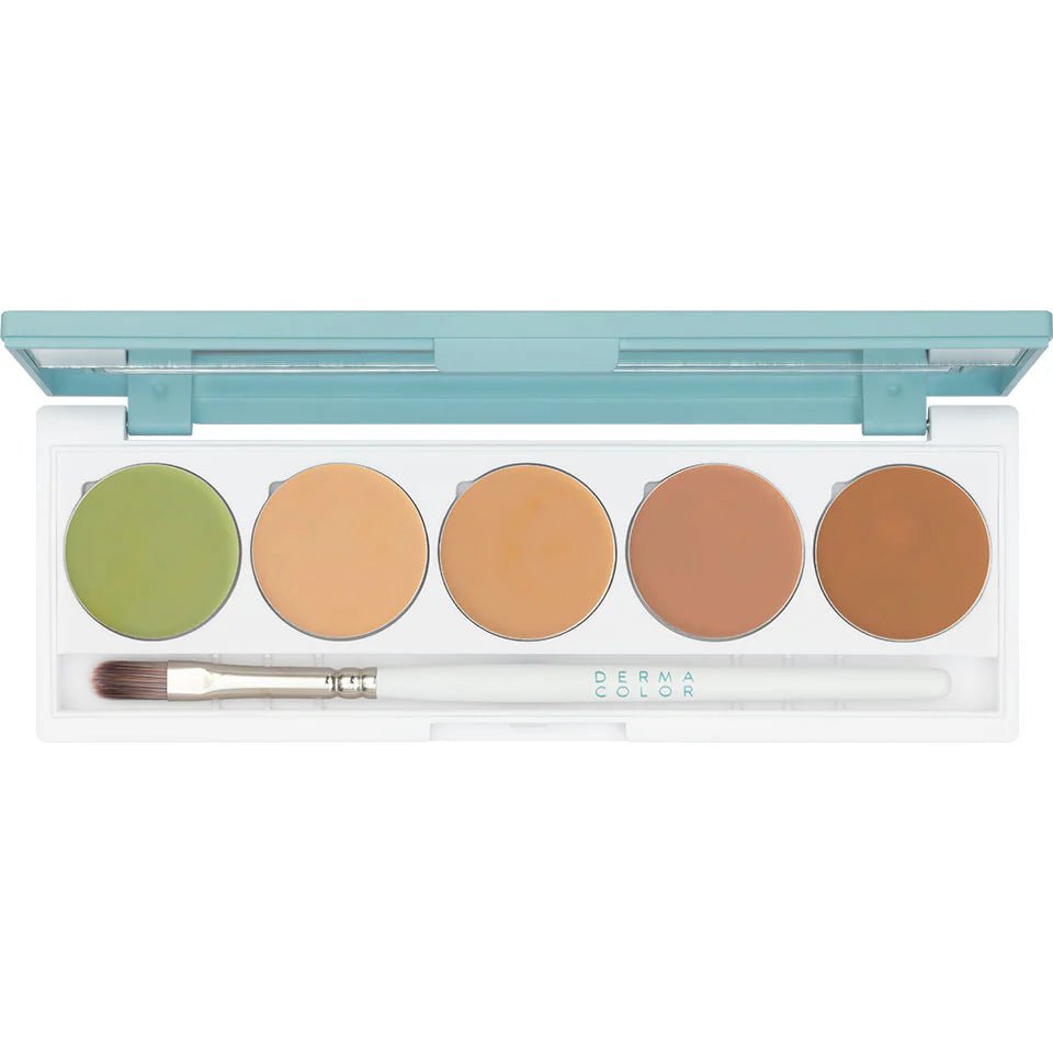 Kryolan Dermacolor camouflage crème foundation palette quintet - Lalka Beauty Co.