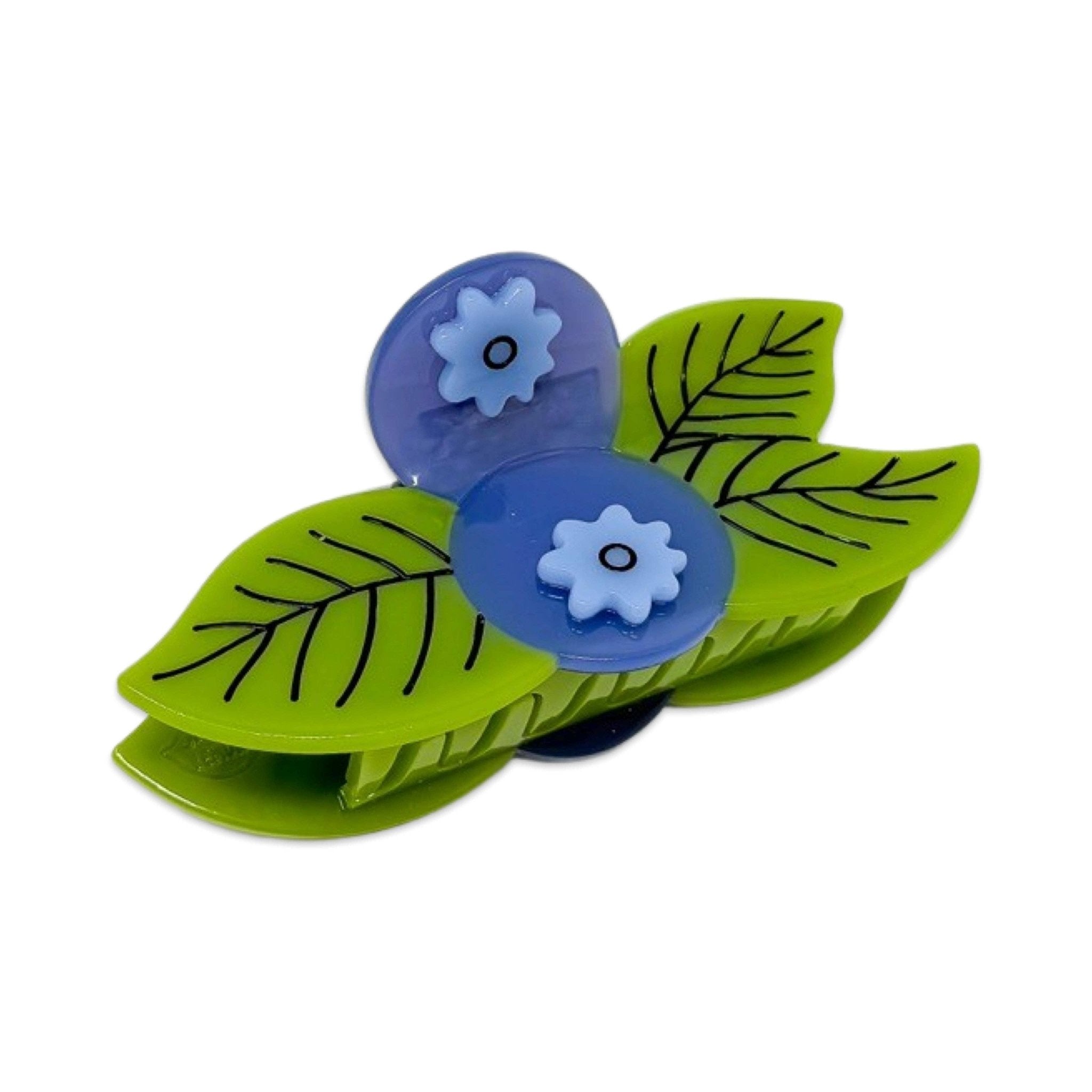 Large Blueberry Hair Claw Clip - Lalka Beauty Co.