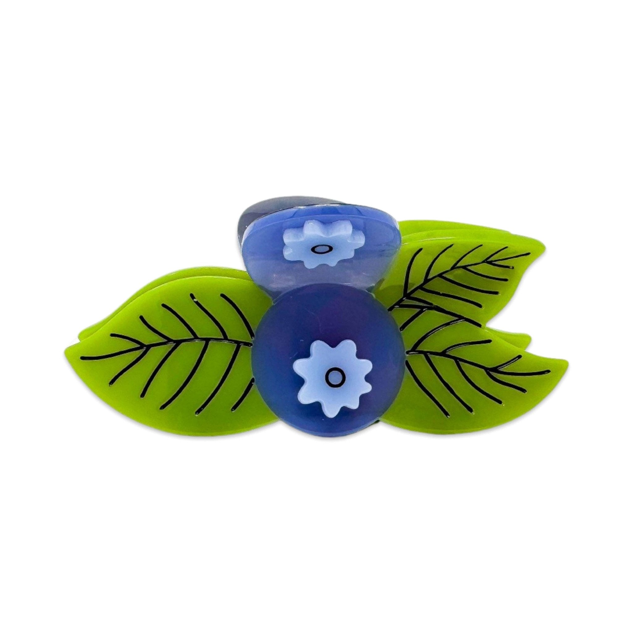 Large Blueberry Hair Claw Clip - Lalka Beauty Co.