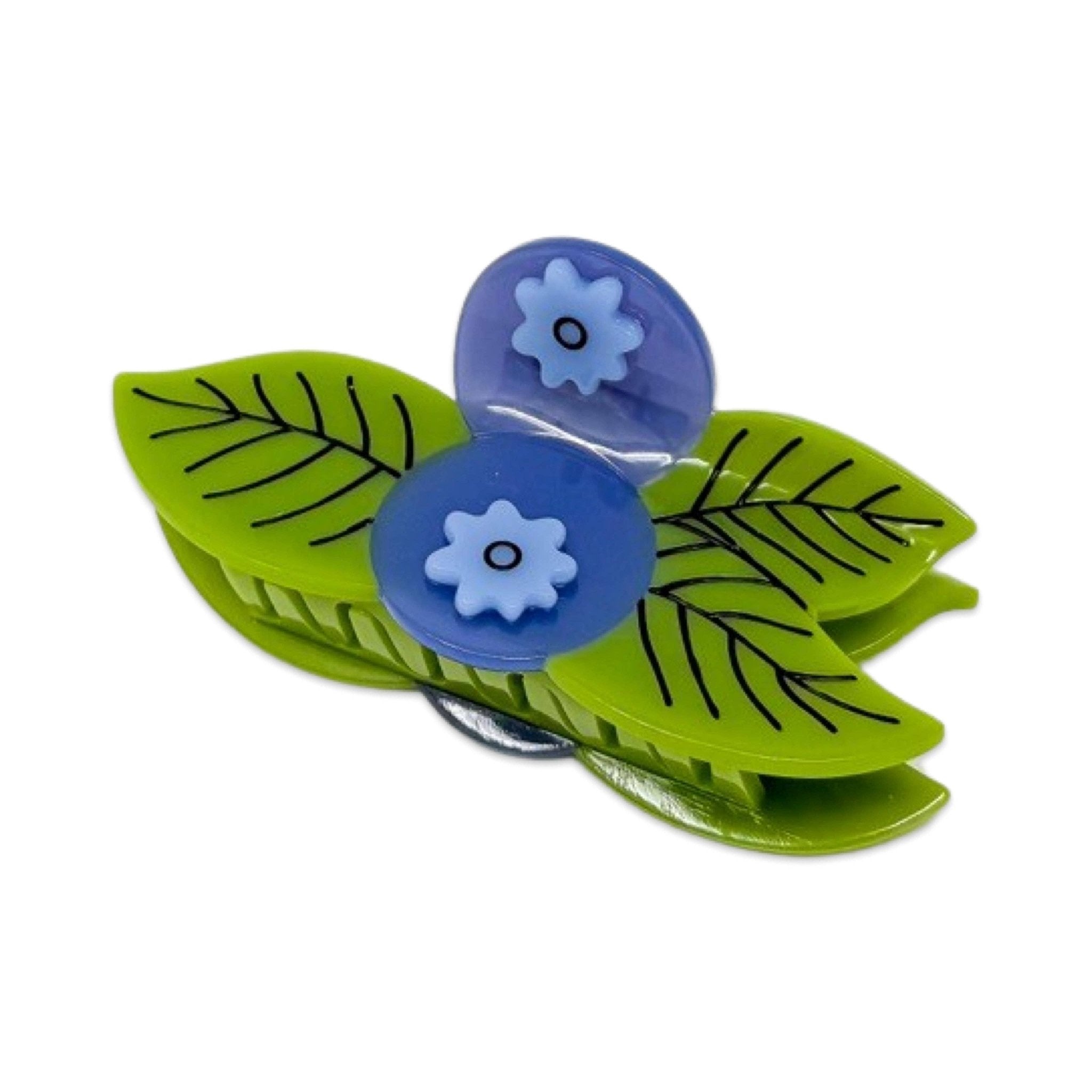 Large Blueberry Hair Claw Clip - Lalka Beauty Co.