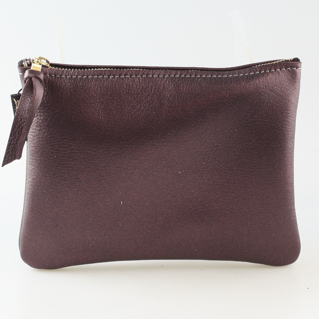 Metallic Everyday Pouch Ginger/Monroe - Lalka Beauty Co.