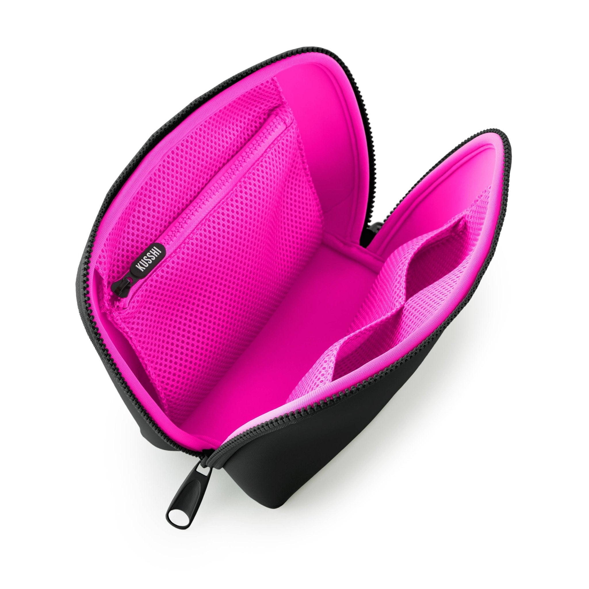 Neoprene Makeup Bag - Cosmetic Case, Machine Washable - Lalka Beauty Co.
