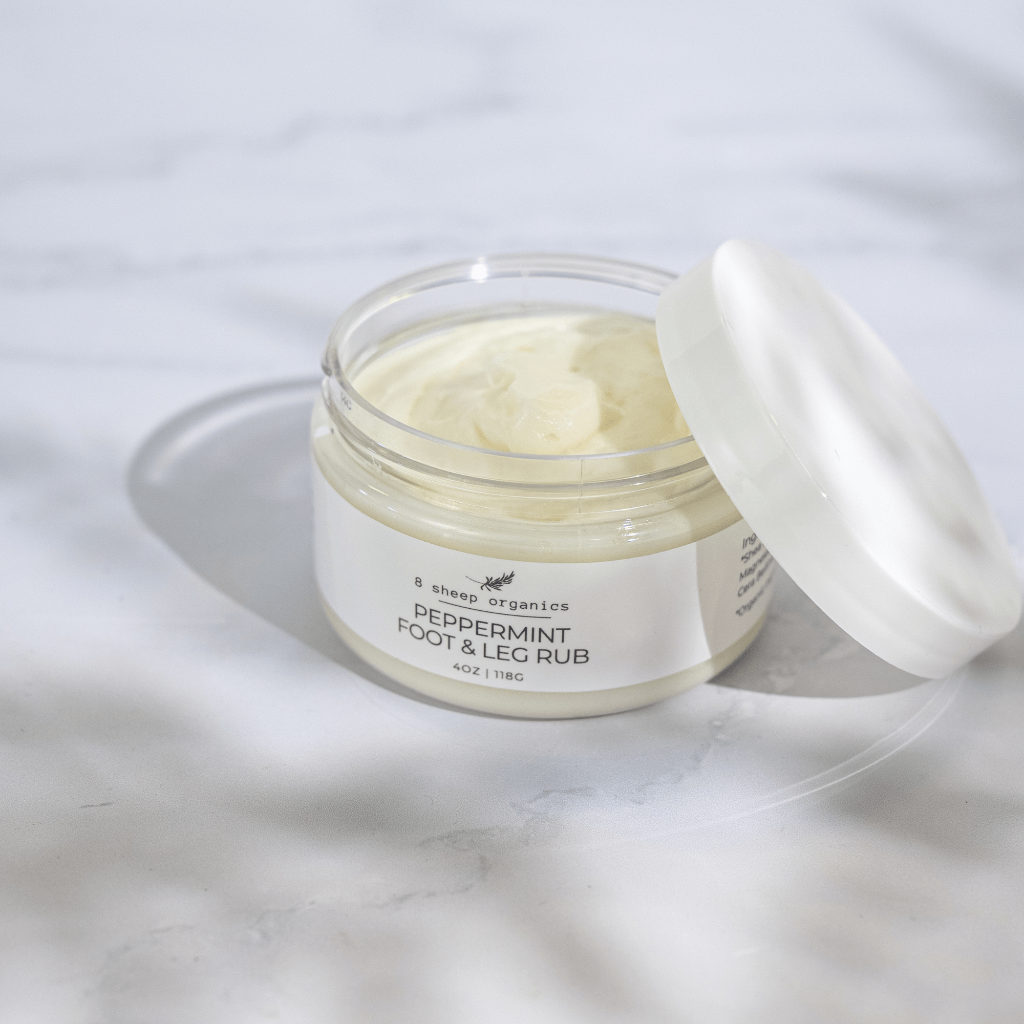 Peppermint Foot & Leg Rub - Lalka Beauty Co.