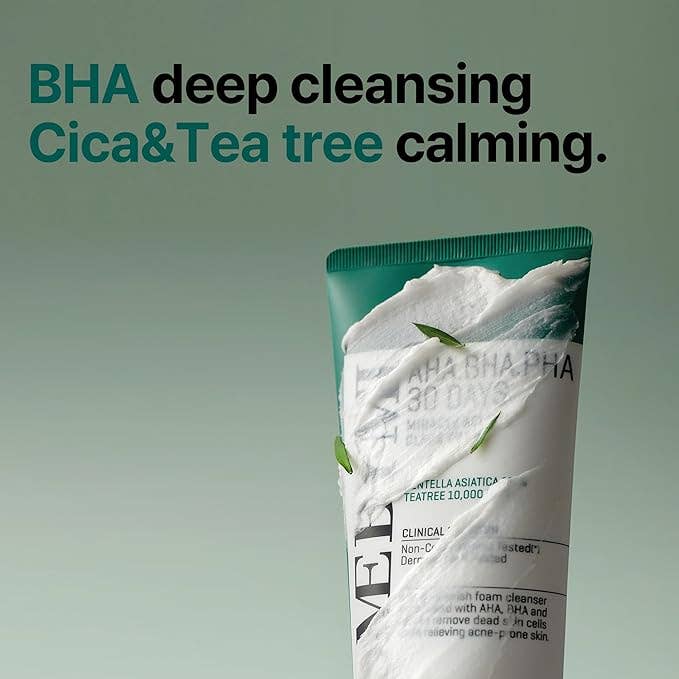 SOME BY MI AHA.BHA.PHA 30 Days Miracle Acne Clear Foam - Lalka Beauty Co.