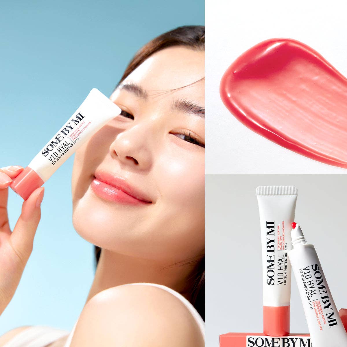 SOME BY MI V10 Hyal Lip Blam Sunscreen SPF 15 - Lalka Beauty Co.