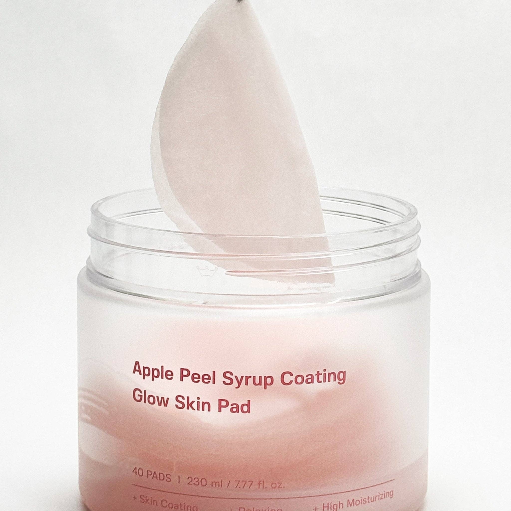 SUNGBOON EDITOR Apple Peel Syrup Coating Glow Skin Pad: 40 pads - Lalka Beauty Co.