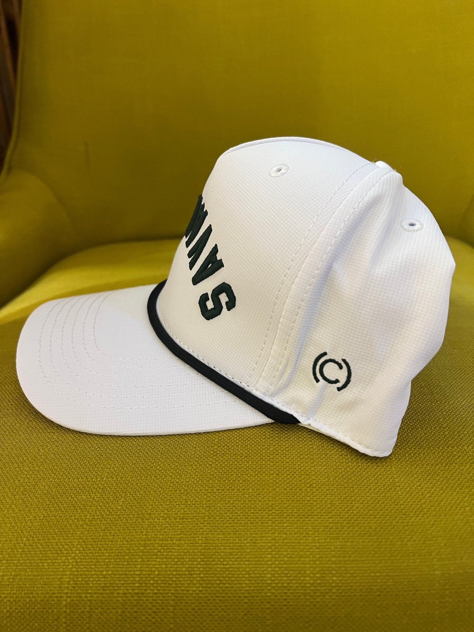 The Upside Down Rope Hat - Savannah (performance poly golf hat) - Lalka Beauty Co.