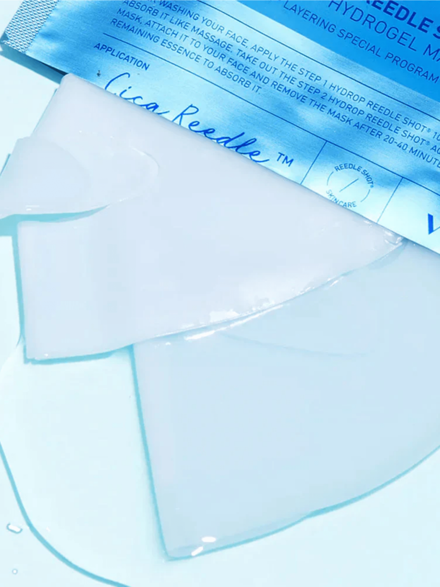 VT Hydrop Reedle Shot 100 2 - Step Hydrogel Sheet Mask - Lalka Beauty Co.