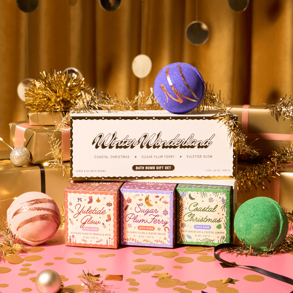 Winter Wonderland Holiday Bath Bomb Gift Set - Lalka Beauty Co.
