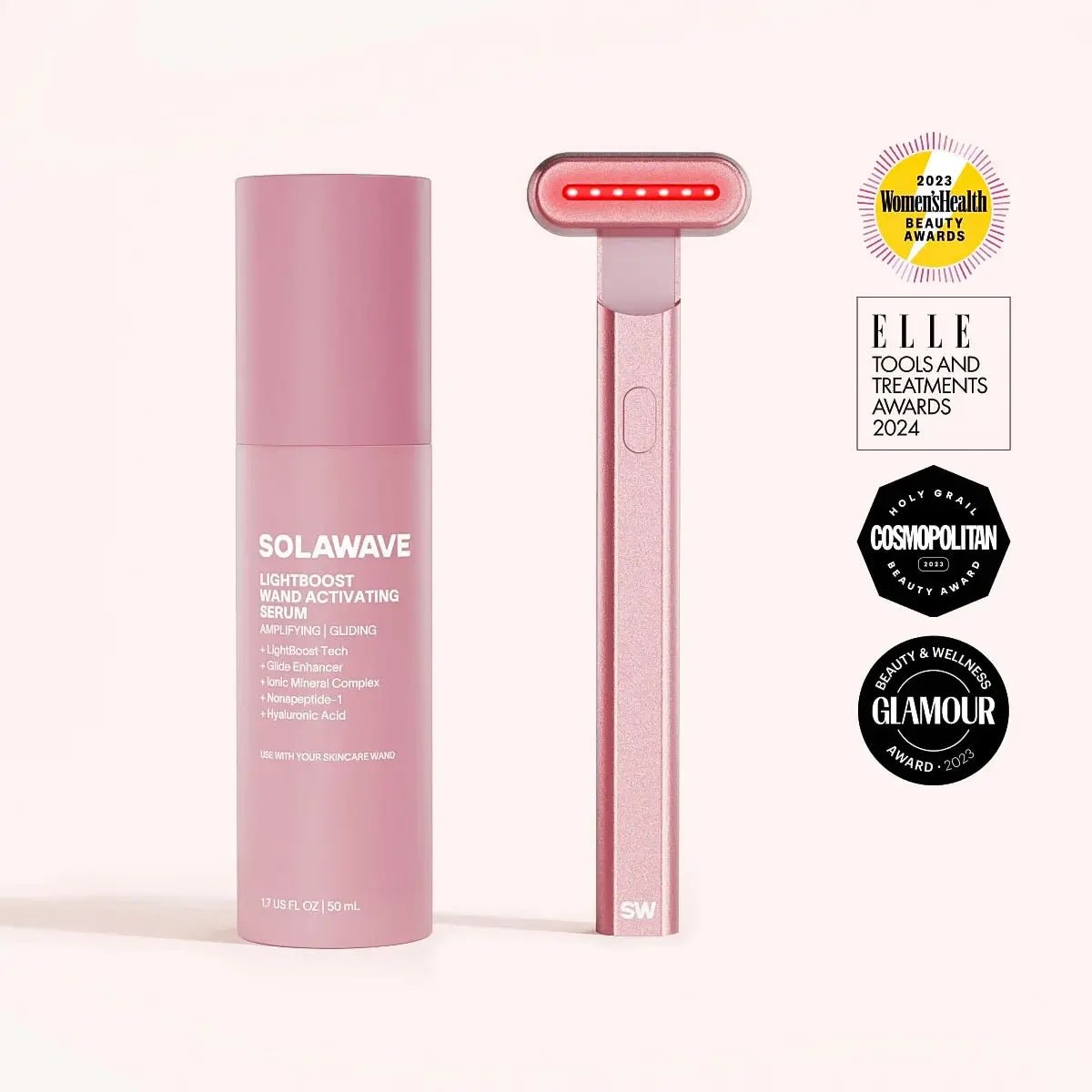 4 - in - 1 Red Light Therapy Wand & Activating Serum Kit - Lalka Beauty Co.