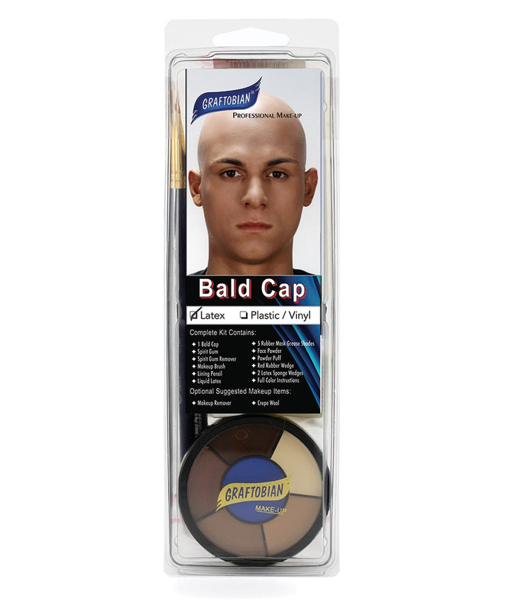 Graftobian Bald Cap Complete Kit