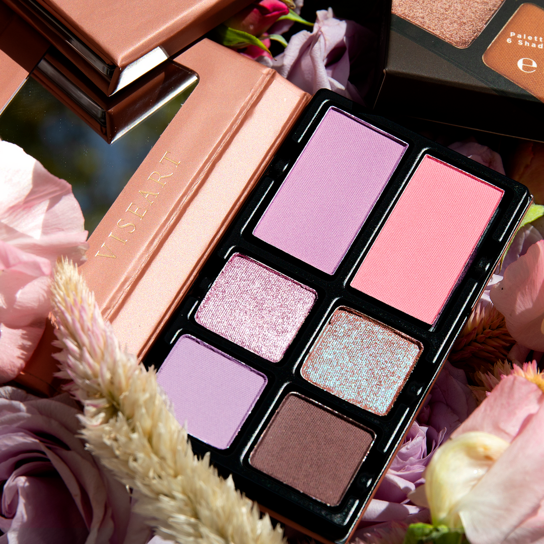 Viseart Fleurette Amour Face Palette blush and eyeshadow