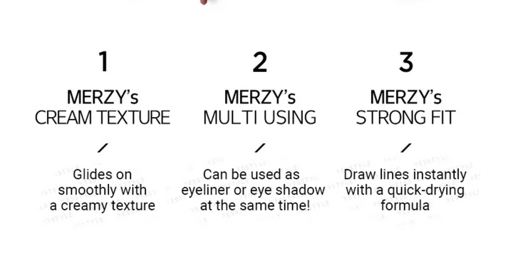 Merzy the first gel liner Korean k-beauty eyeliner