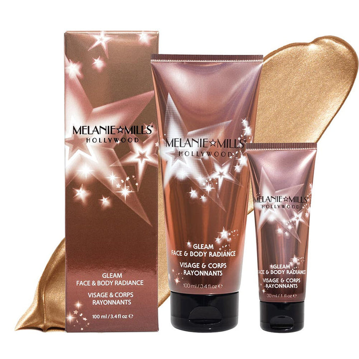 Melanie Mills Hollywood Gleam Face and Body Radiance Lotion