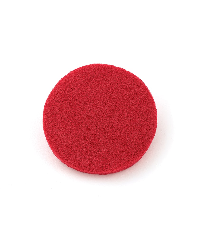 Red Rubber Round sponge