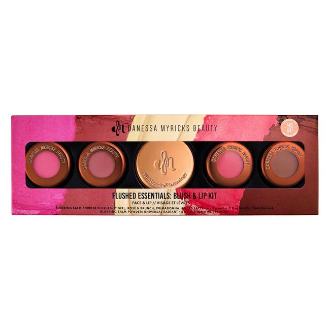 Danessa Myricks Yummy Skin Flushed Essentials Kit blush set - Lalka Beauty Co.