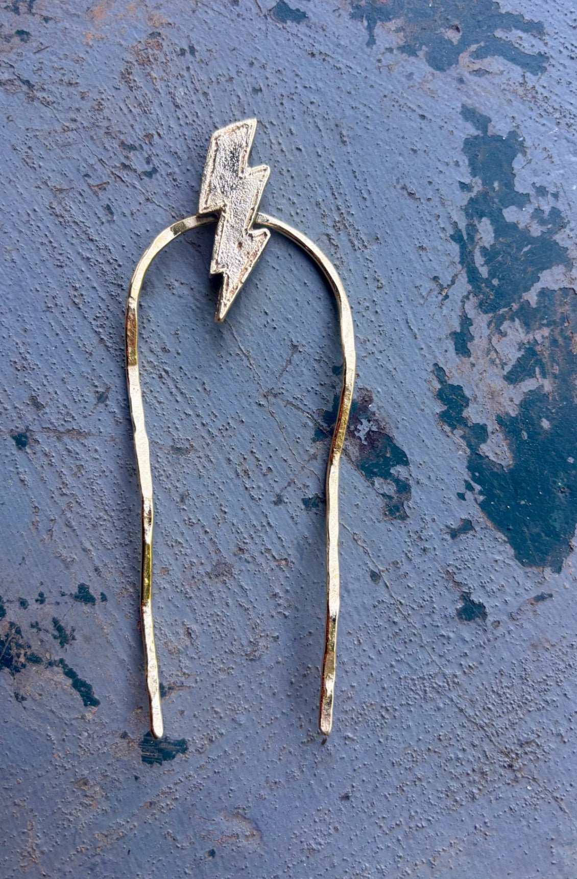 Fossil and Hide Hair Forks hand made in Atlanta Georgia - Lalka Beauty Co.