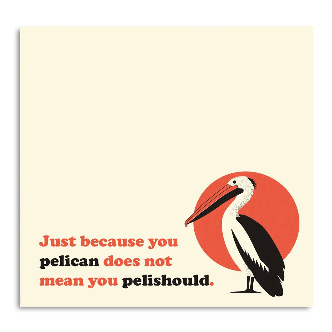 Funny Sarcastic Sticky Note Pad - Lalka Beauty Co.