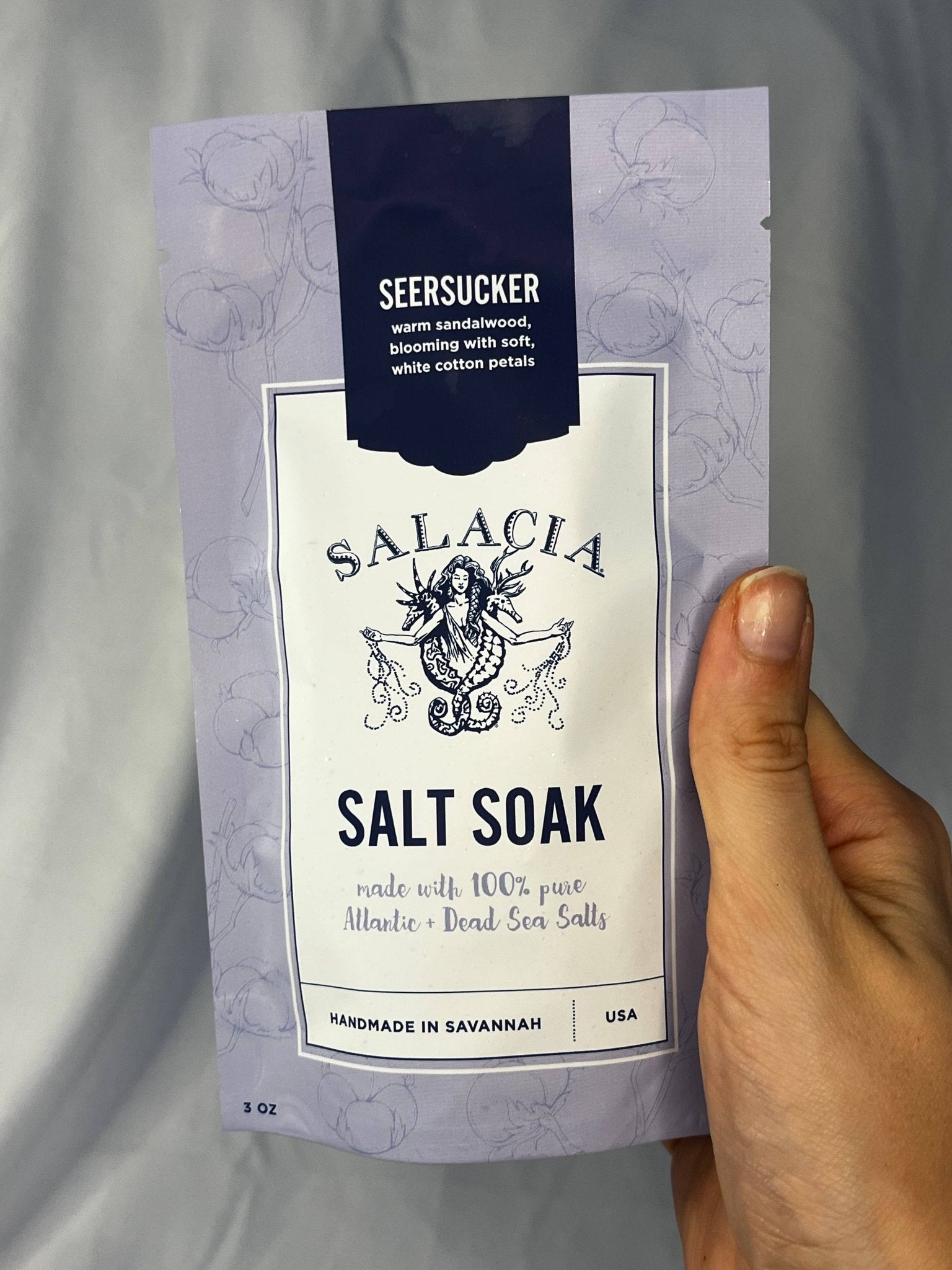 Georgia Peach Salt Soak | MADE IN SAVANNAH | CLEAN BEAUTY - Lalka Beauty Co.