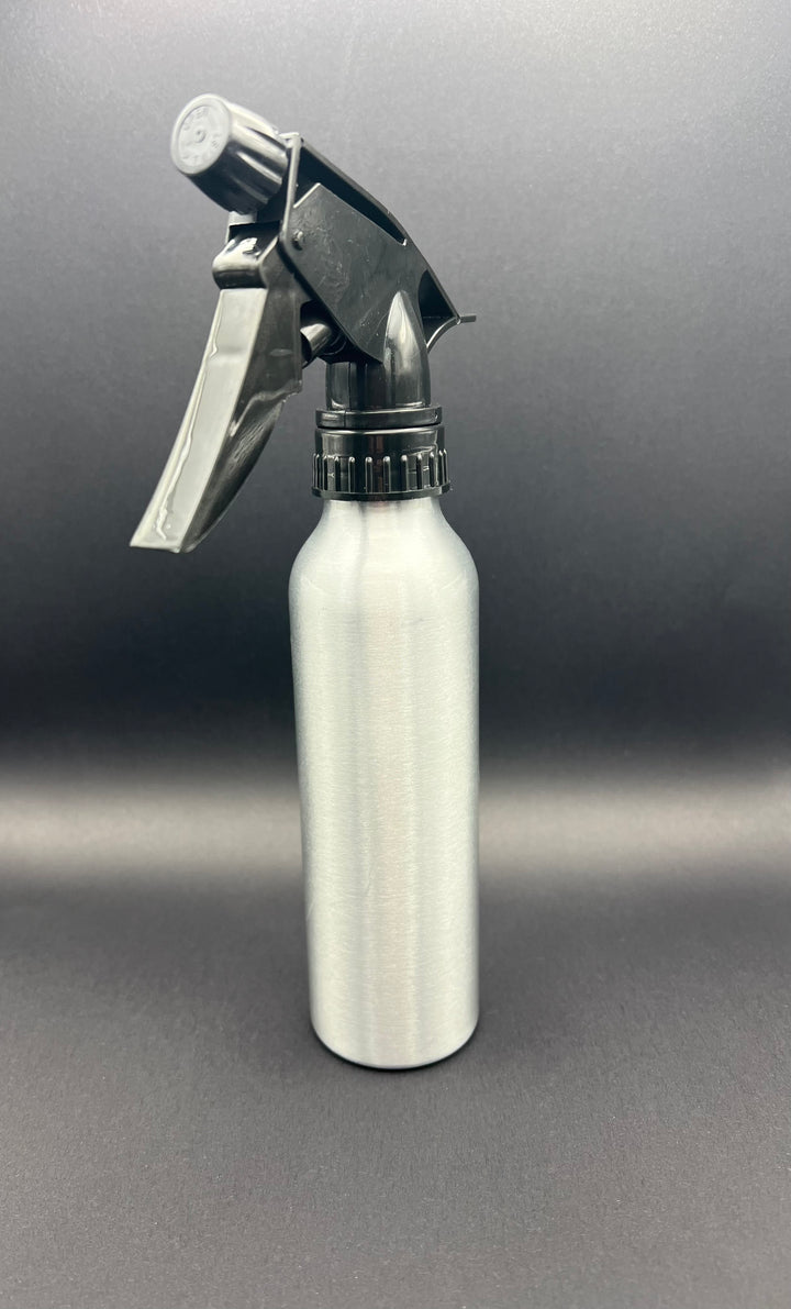 Aluminum Spray Bottle with Plastic Trigger Sprayer 6 oz