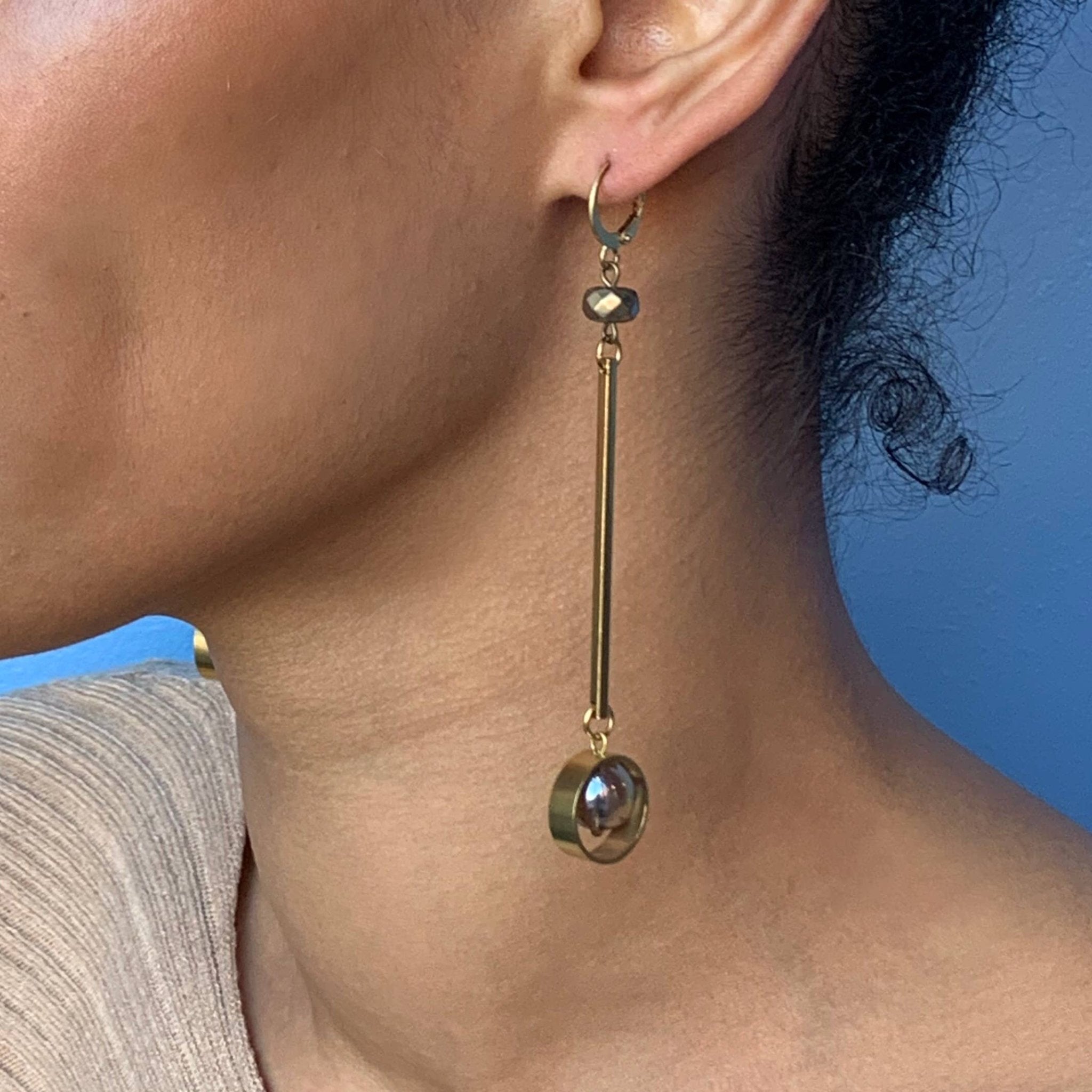 Iridescent/Pewter long bar - Lalka Beauty Co.