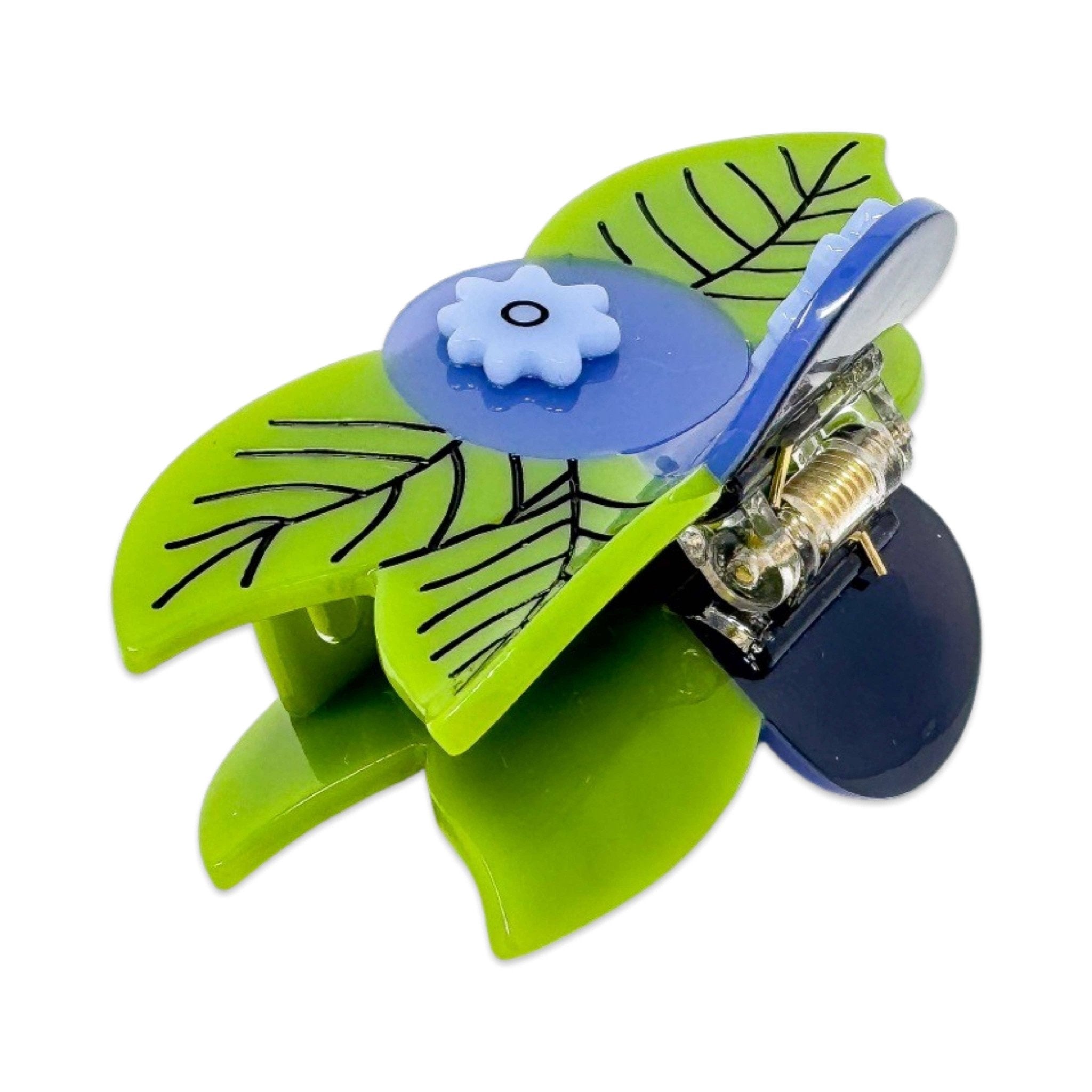 Large Blueberry Hair Claw Clip - Lalka Beauty Co.