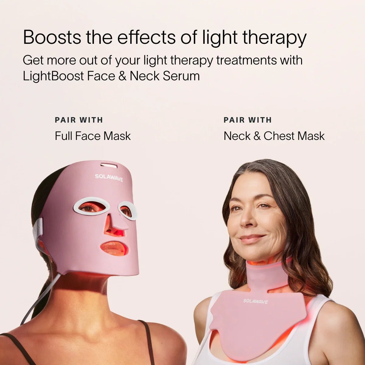 Light Therapy Boosting Face & Neck Serum - Lalka Beauty Co.