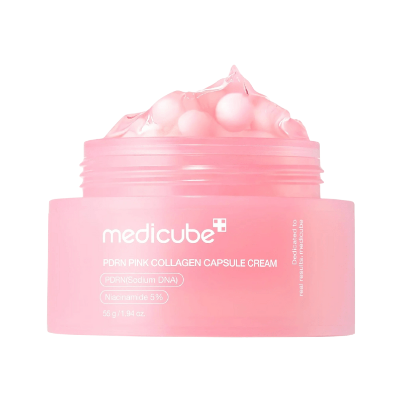 Medicube PDRN Pink Collagen Capsule Cream 55g - Lalka Beauty Co.