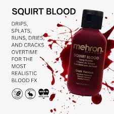 Mehron Squirt Blood fx blood 2oz - Lalka Beauty Co.