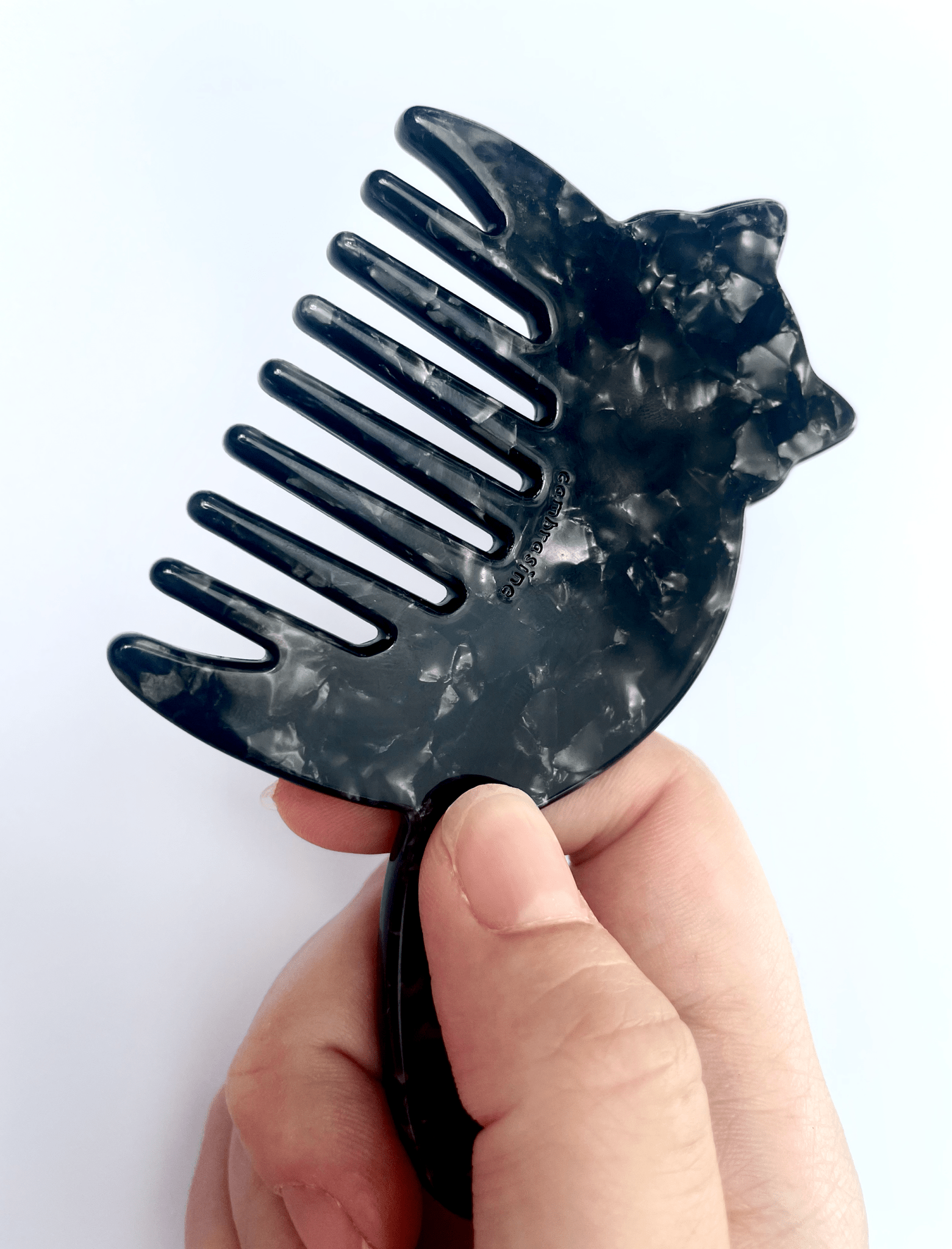 Midnight Kitty Mini Comb - Lalka Beauty Co.