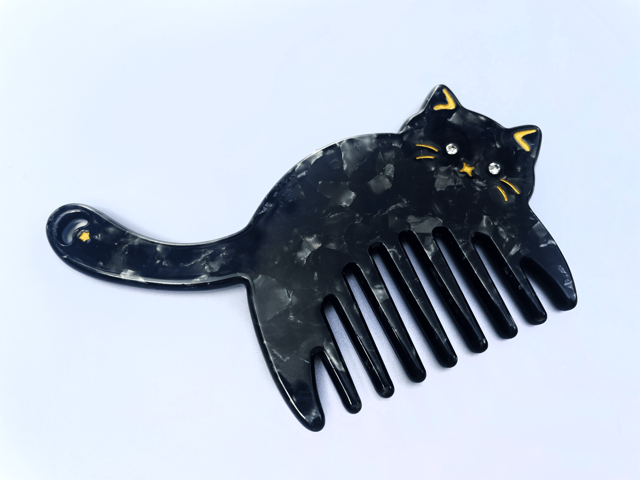 Midnight Kitty Mini Comb - Lalka Beauty Co.