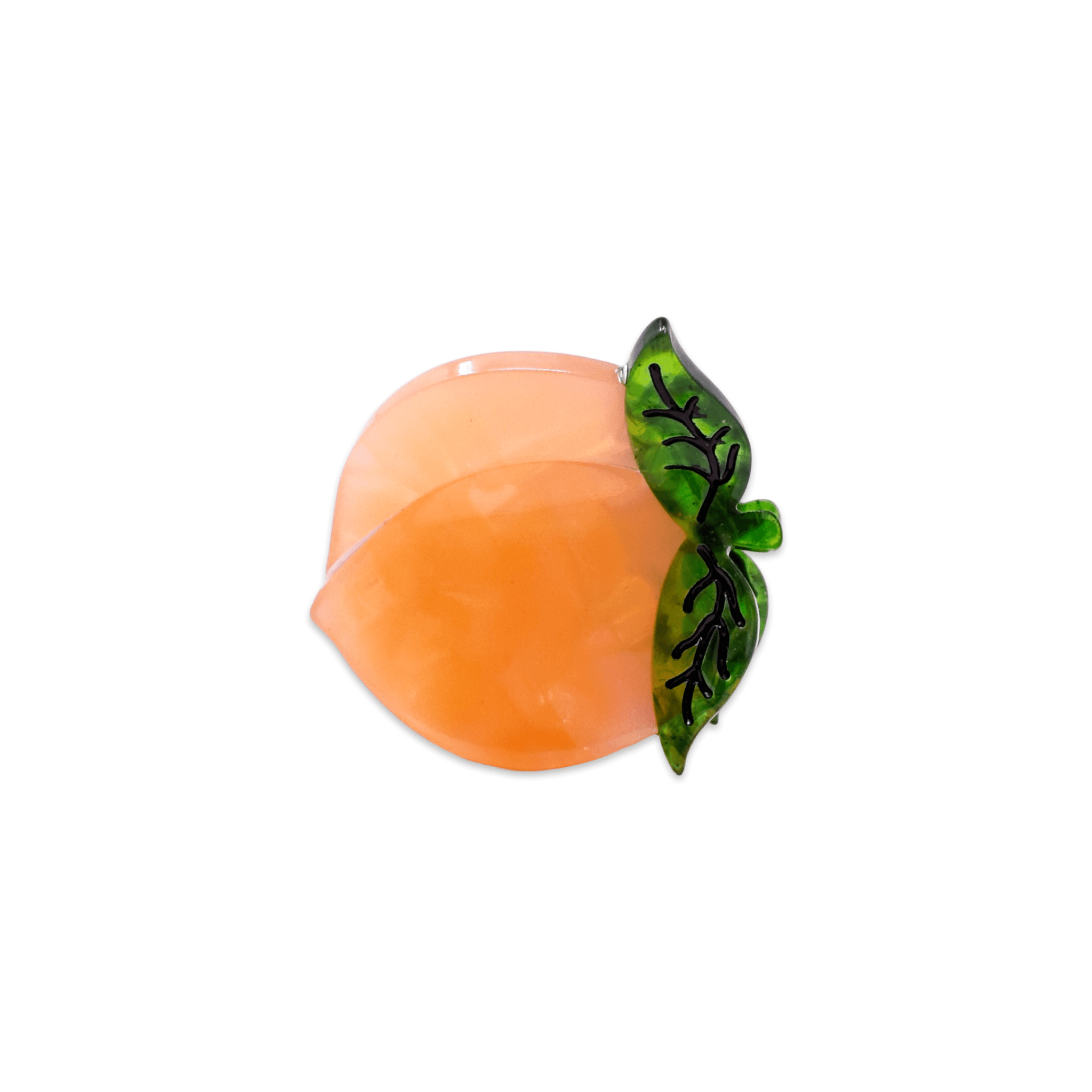Mini Peach Hair Claw Clip - Lalka Beauty Co.