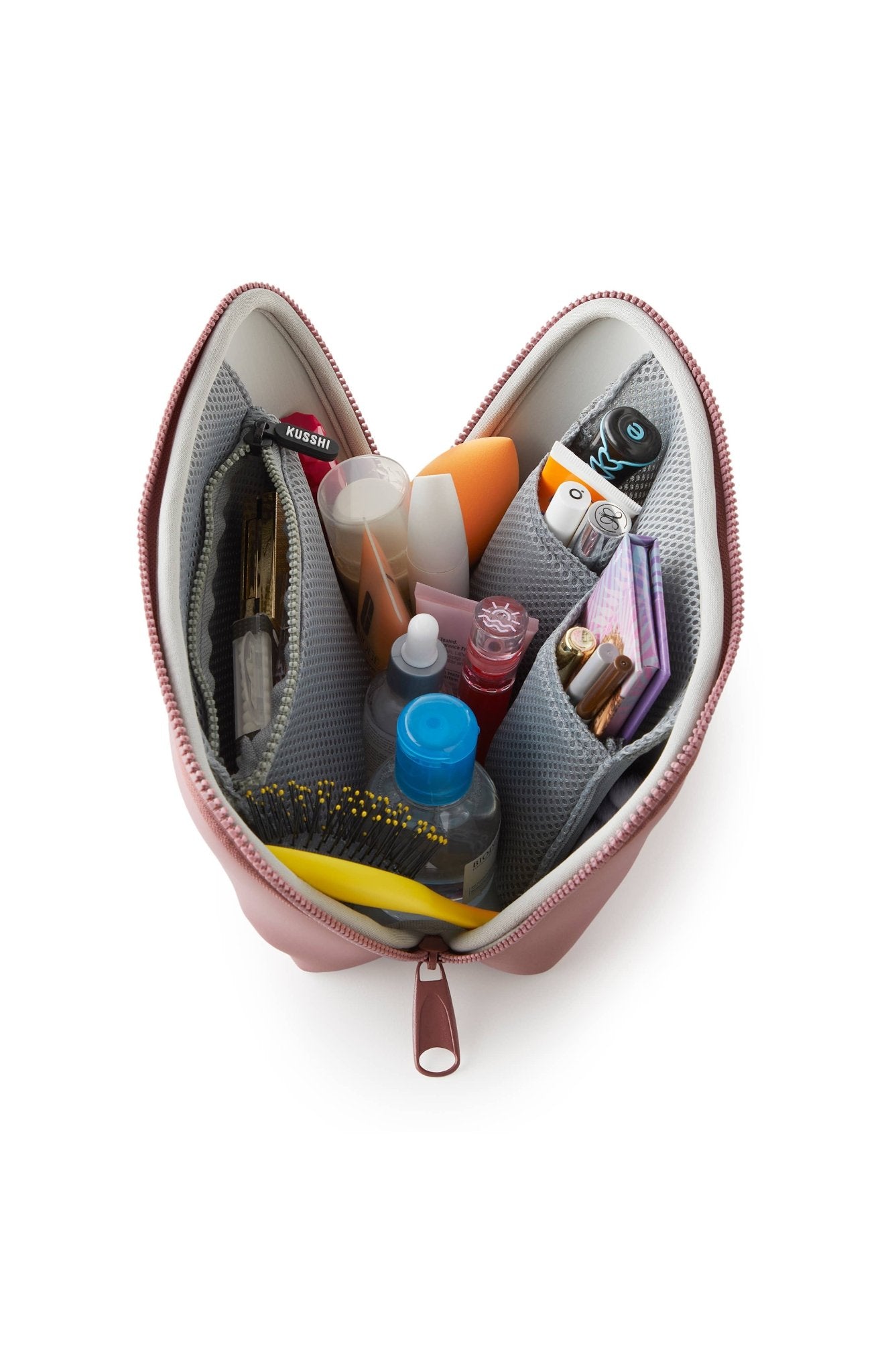 Neoprene Makeup Bag - Cosmetic Case, Machine Washable - Lalka Beauty Co.