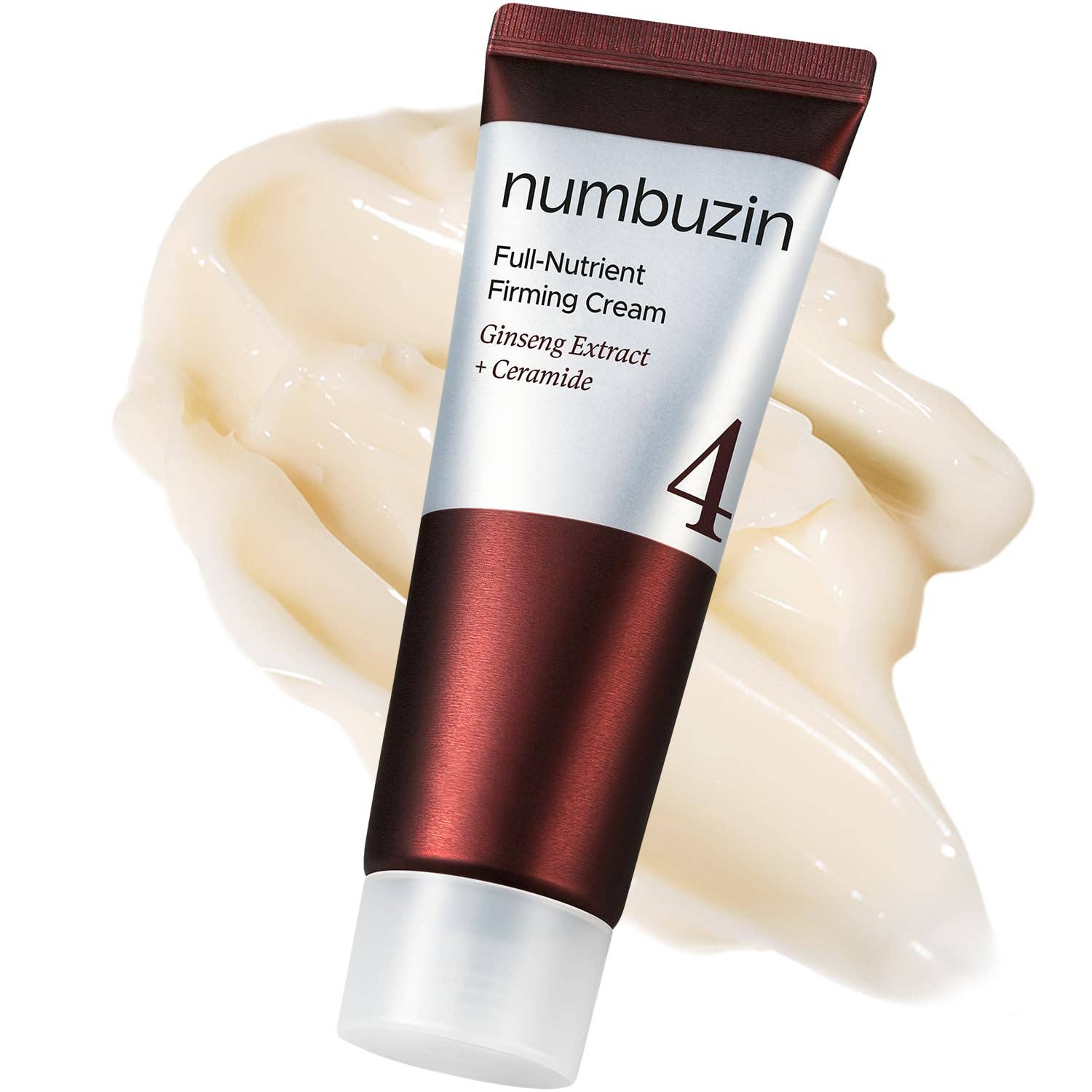 Numbuzin No.4 Full - Nutrient Firming Cream Red Ginseng Extract 2.02fl.oz. - Lalka Beauty Co.